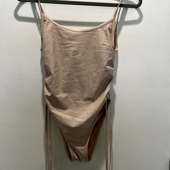 NWOT GNASH for Free People String One-Piece Swimsuit - Picture 2 of 6